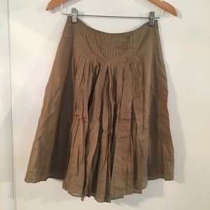 J. Crew Pleated Skirt